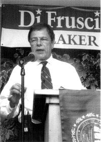Photo of attorney Anthony R. DiFruscia speaking at an event in 2007